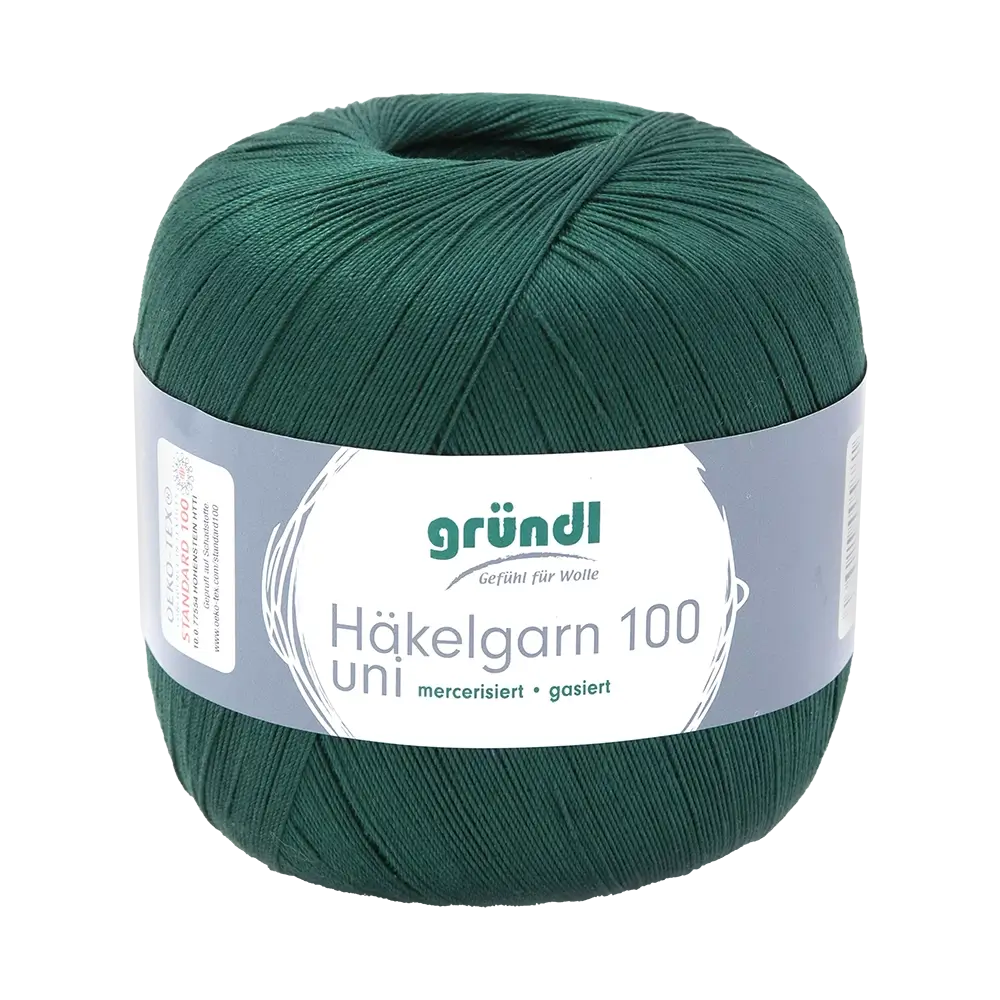 #Farbe_Gründl Häkelgarn 100 | 115 Tannengrün