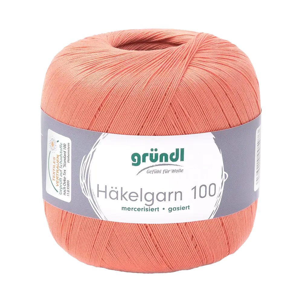 #Farbe_Gründl Häkelgarn 100 | 119 Lachs