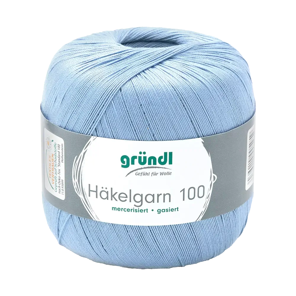 #Farbe_Gründl Häkelgarn 100 | 121 Jeansblau