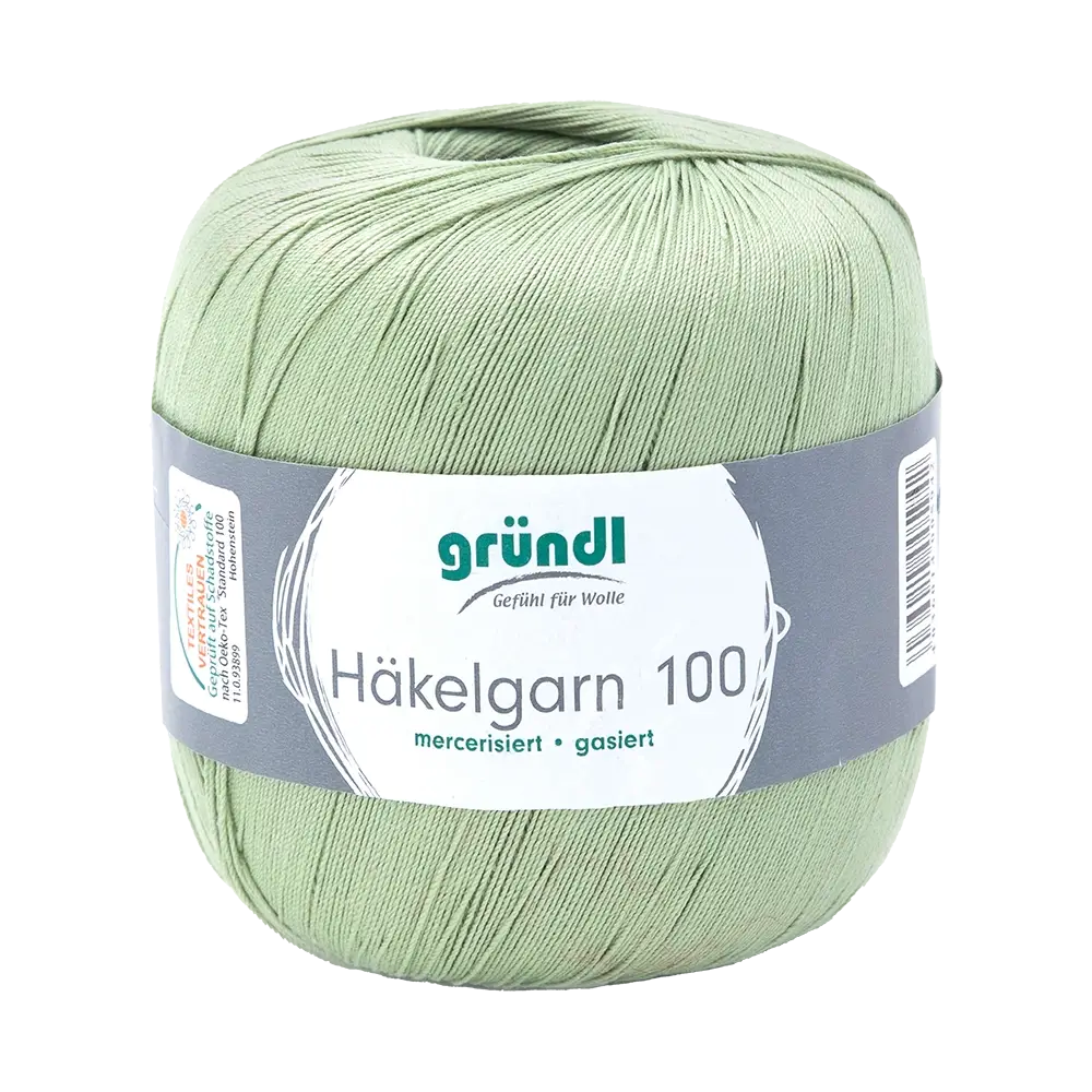 #Farbe_Gründl Häkelgarn 100 | 123 Pistazie