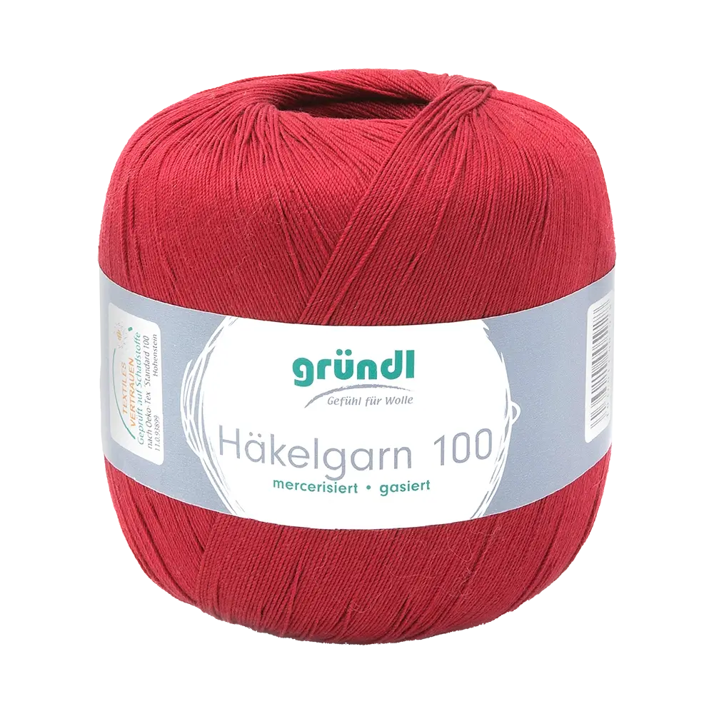#Farbe_Gründl Häkelgarn 100 | 125 Rotbraun