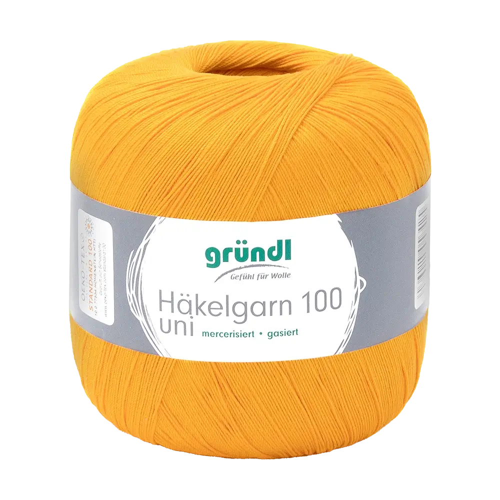 #Farbe_Gründl Häkelgarn 100 | 134 Orange