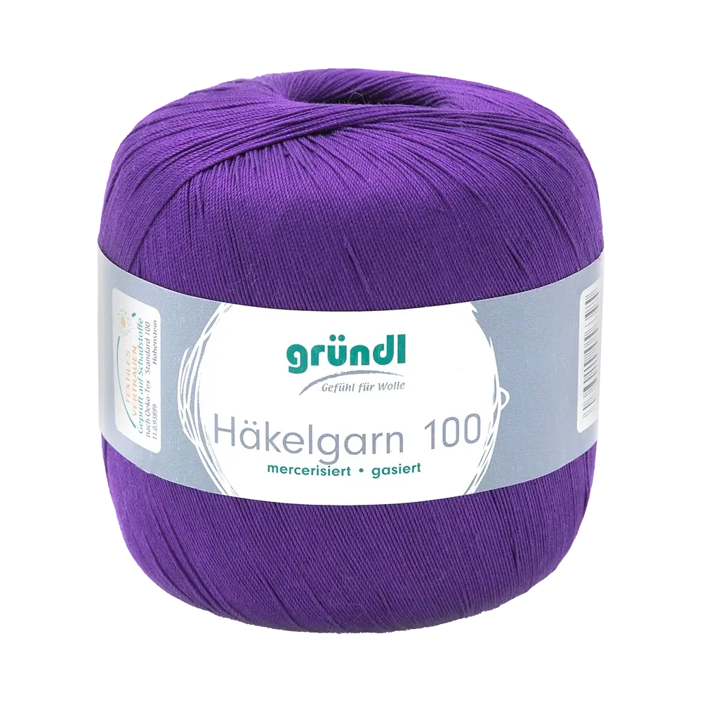 #Farbe_Gründl Häkelgarn 100 | 135 Lila