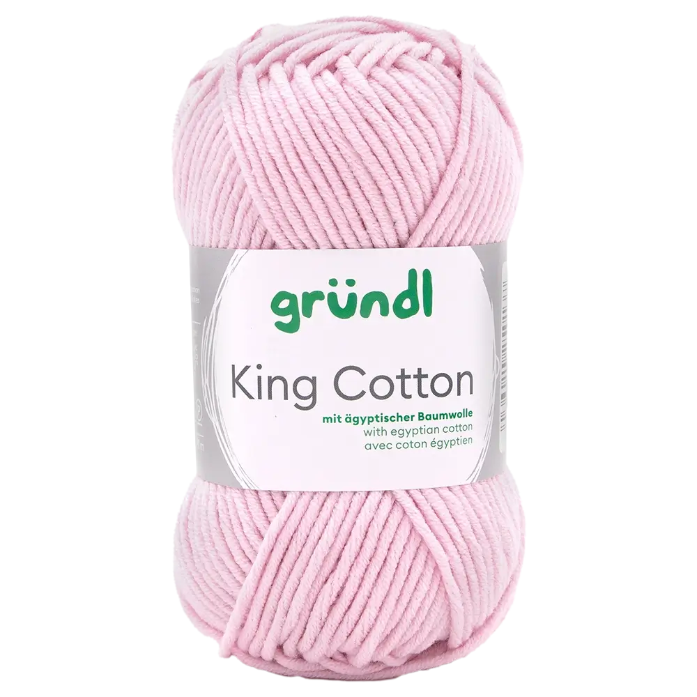 #Farbe_Gründl King Cotton | 32 Babyrosa