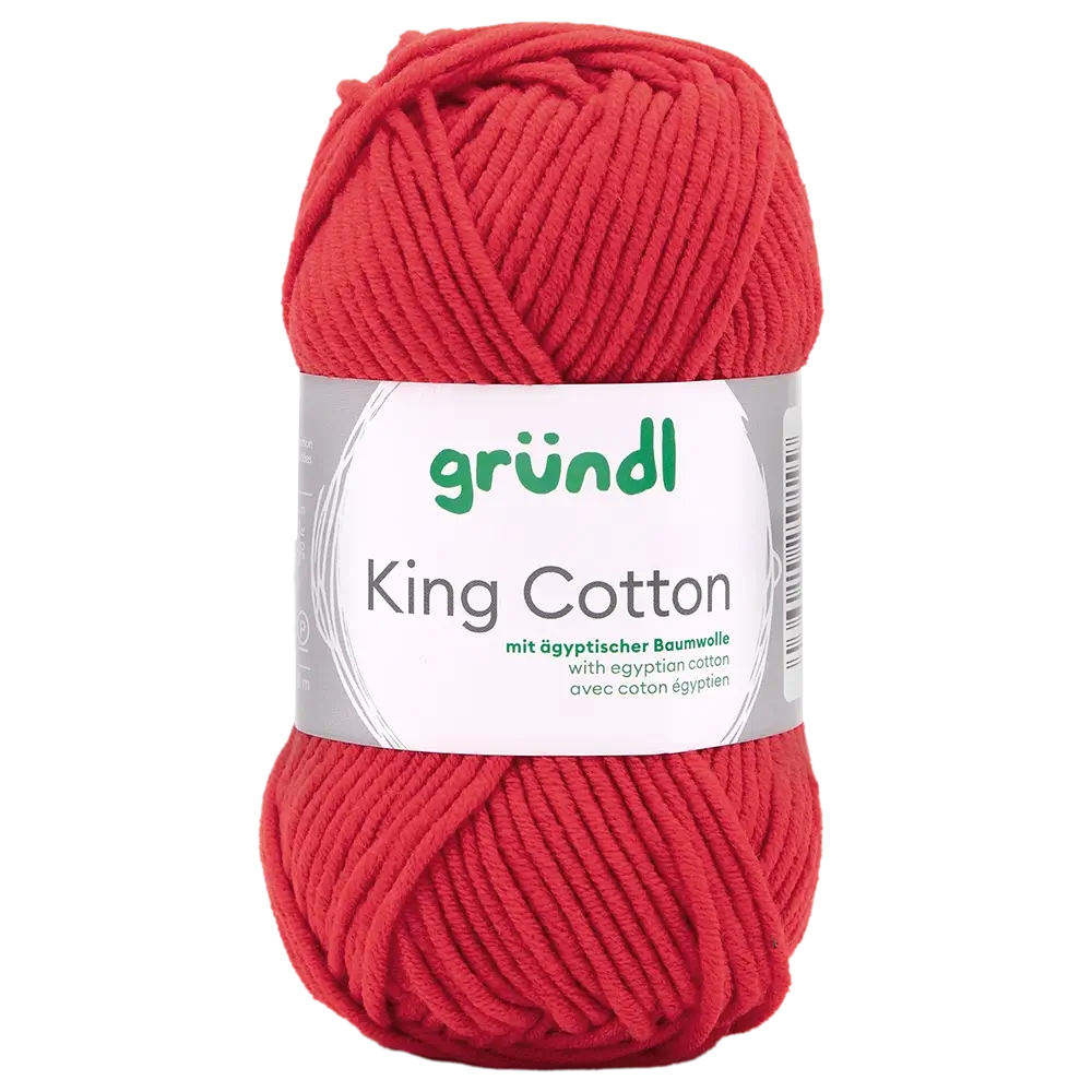 #Farbe_Gründl King Cotton | 34 Rot