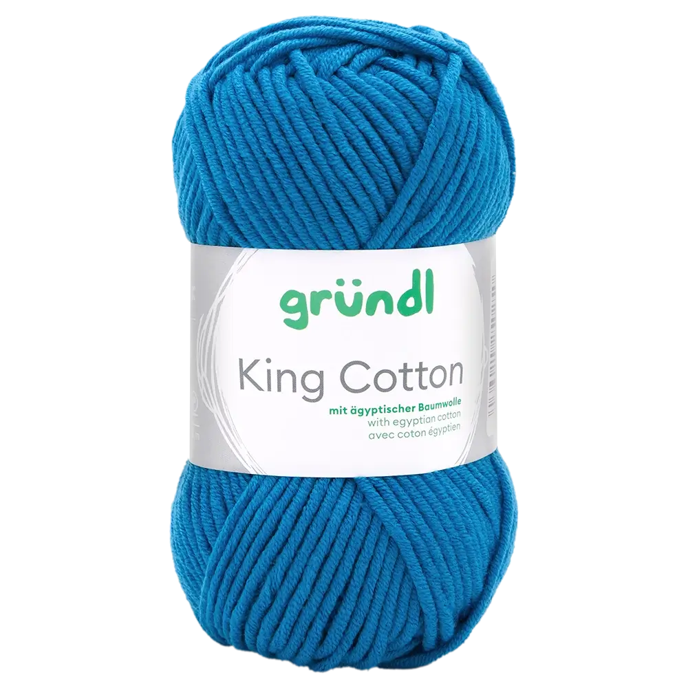 #Farbe_Gründl King Cotton | 36 Mittelblau