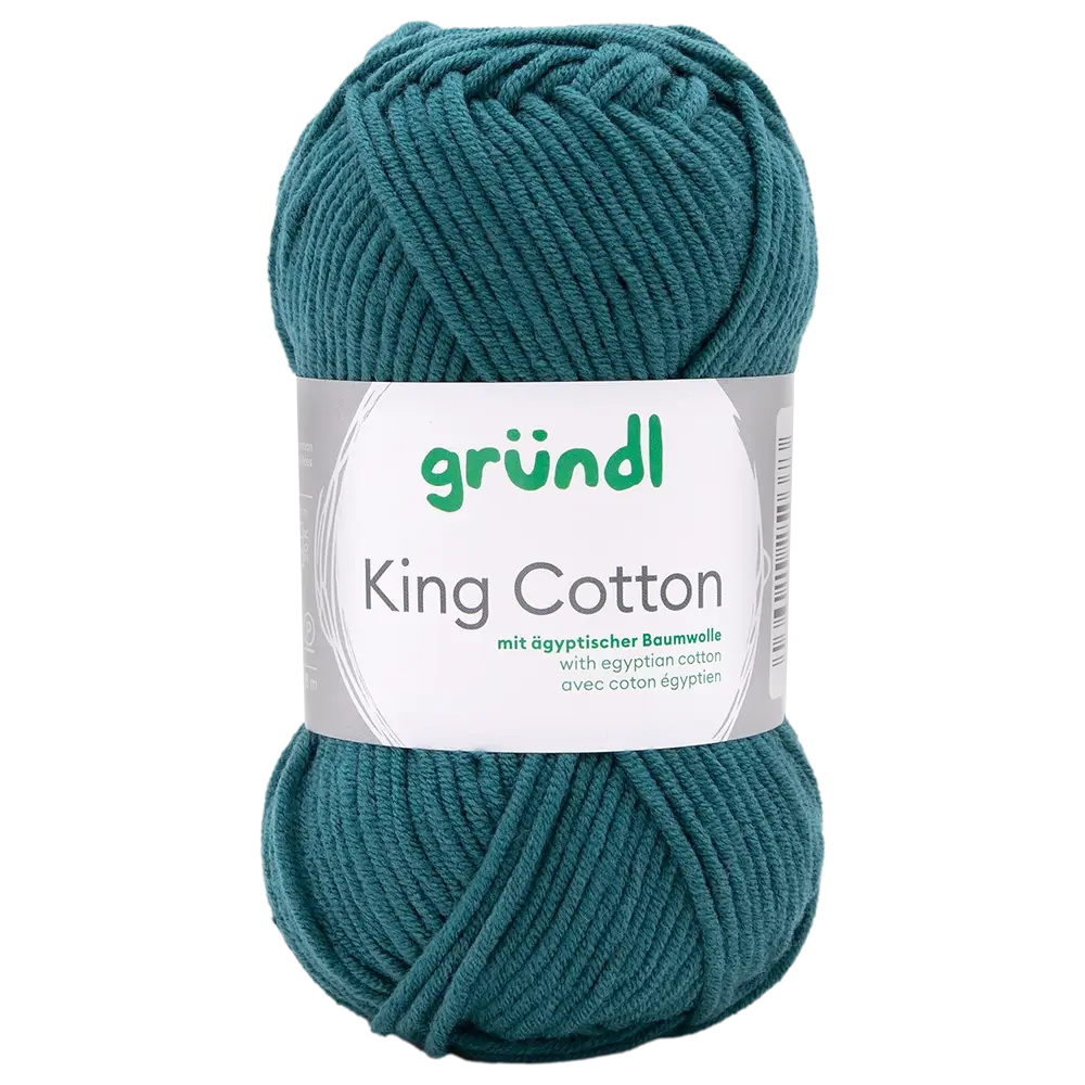 #Farbe_Gründl King Cotton | 40 Petrol