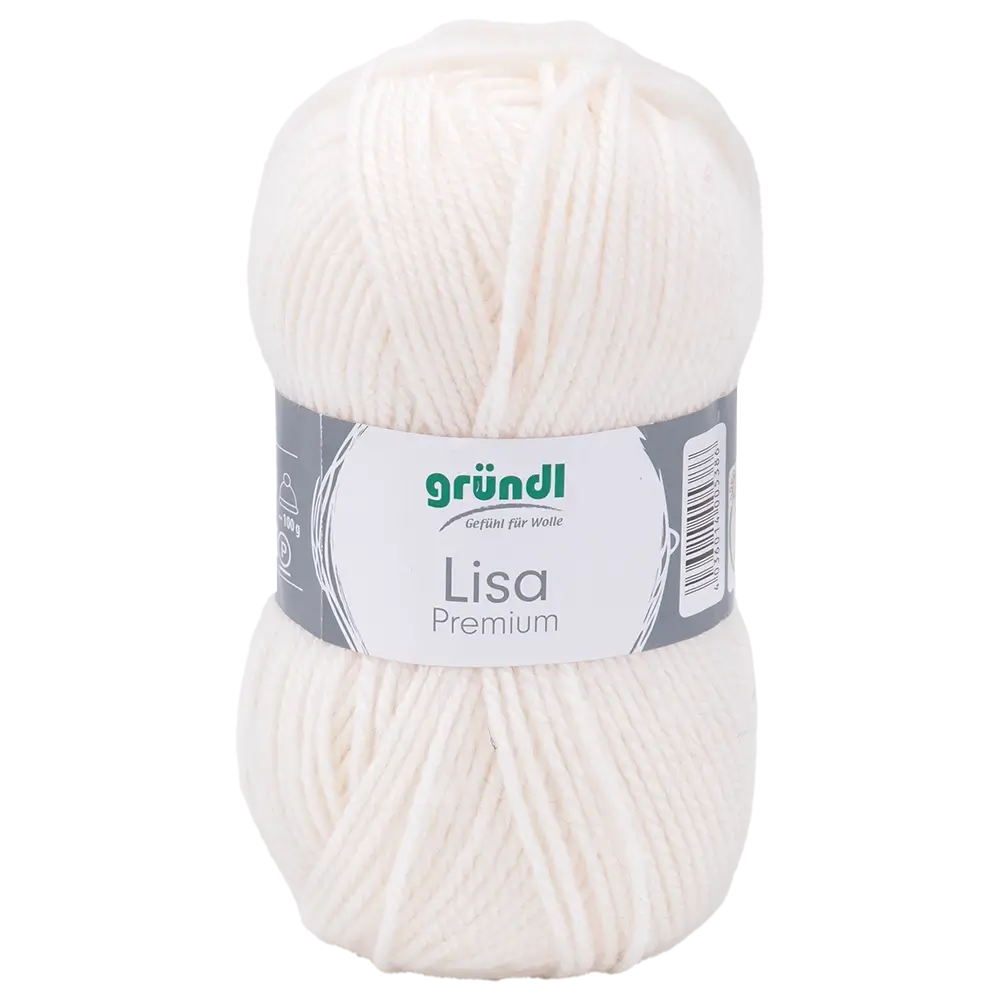 #Farbe_Gründl Lisa Premium Uni | 02 Creme