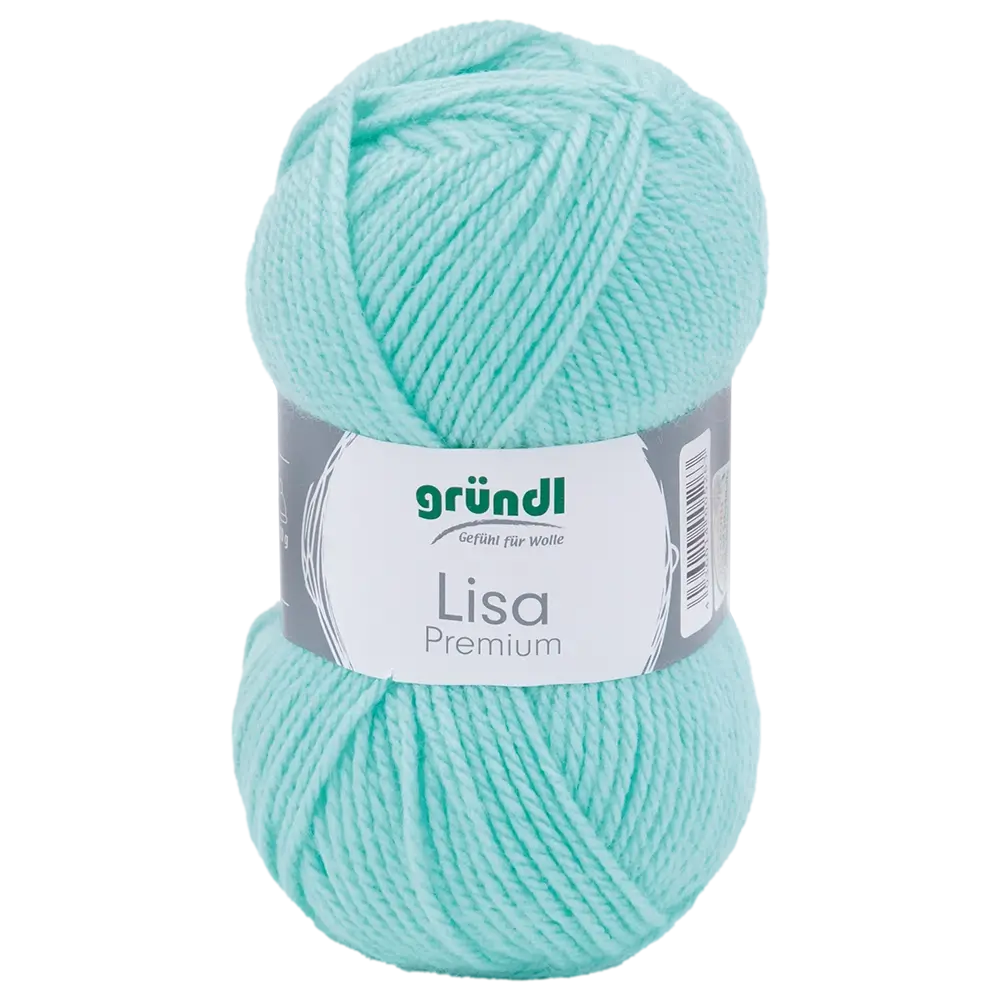 #Farbe_Gründl Lisa Premium Uni | 07 Pastelltürkis