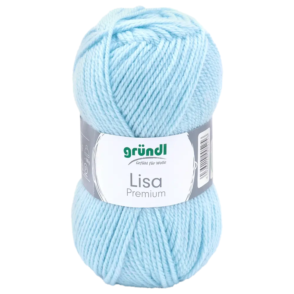 #Farbe_Gründl Lisa Premium Uni | 08 Hellblau