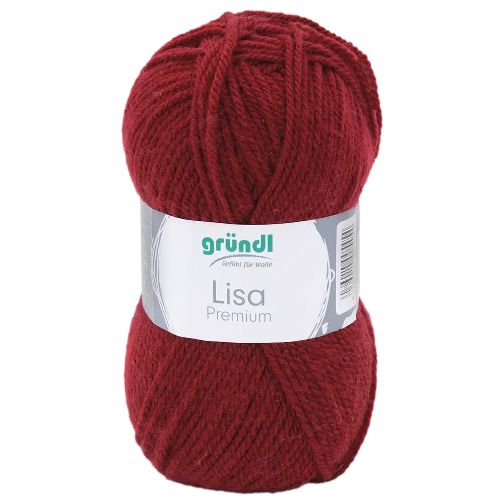 #Farbe_Gründl Lisa Premium Uni | 13 Bordeaux
