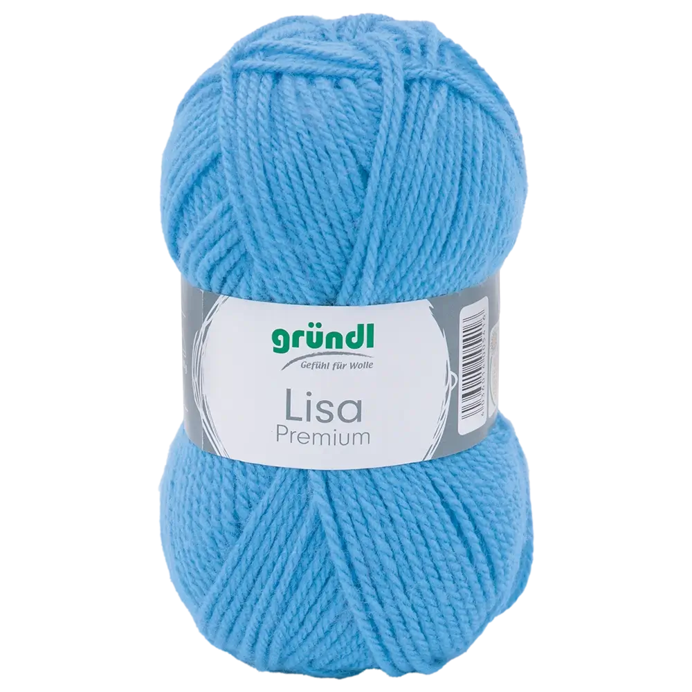 #Farbe_Gründl Lisa Premium Uni | 17 Mittelblau