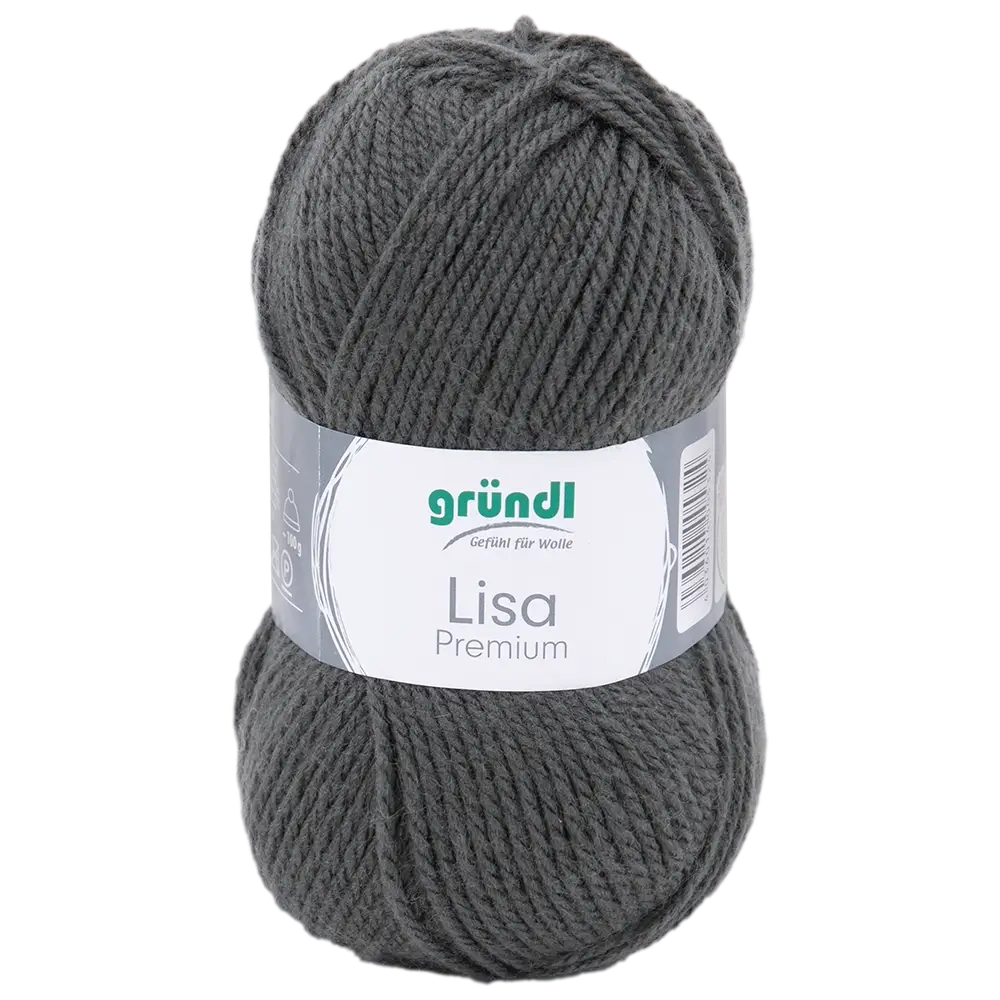 #Farbe_Gründl Lisa Premium Uni | 25 Anthrazit