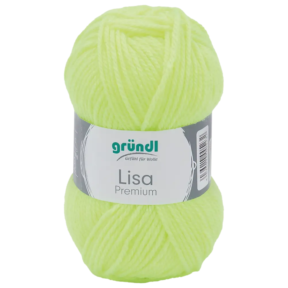 #Farbe_Gründl Lisa Premium Uni | 27 Neongelb