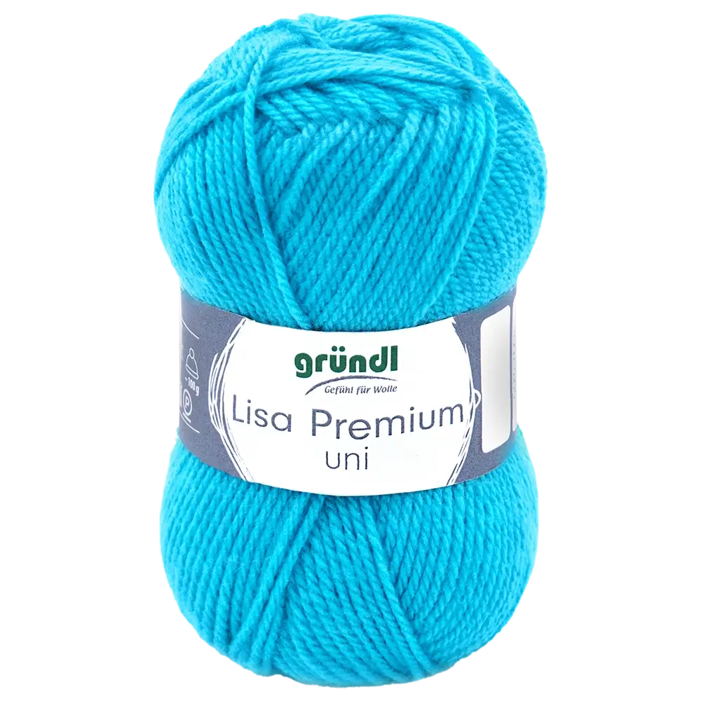 #Farbe_Gründl Lisa Premium Uni | 41 Türkis