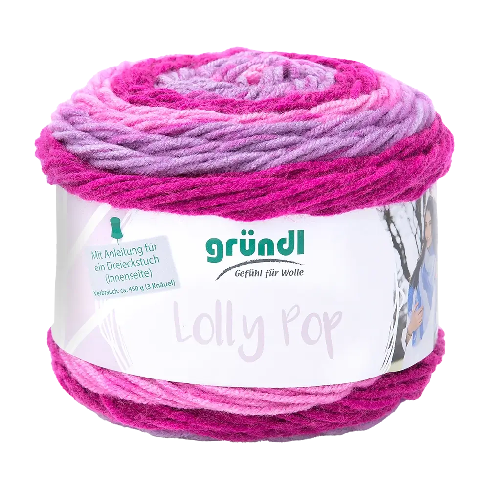 #Farbe_Gründl Lolly Pop | 04 Raspberry Swirl