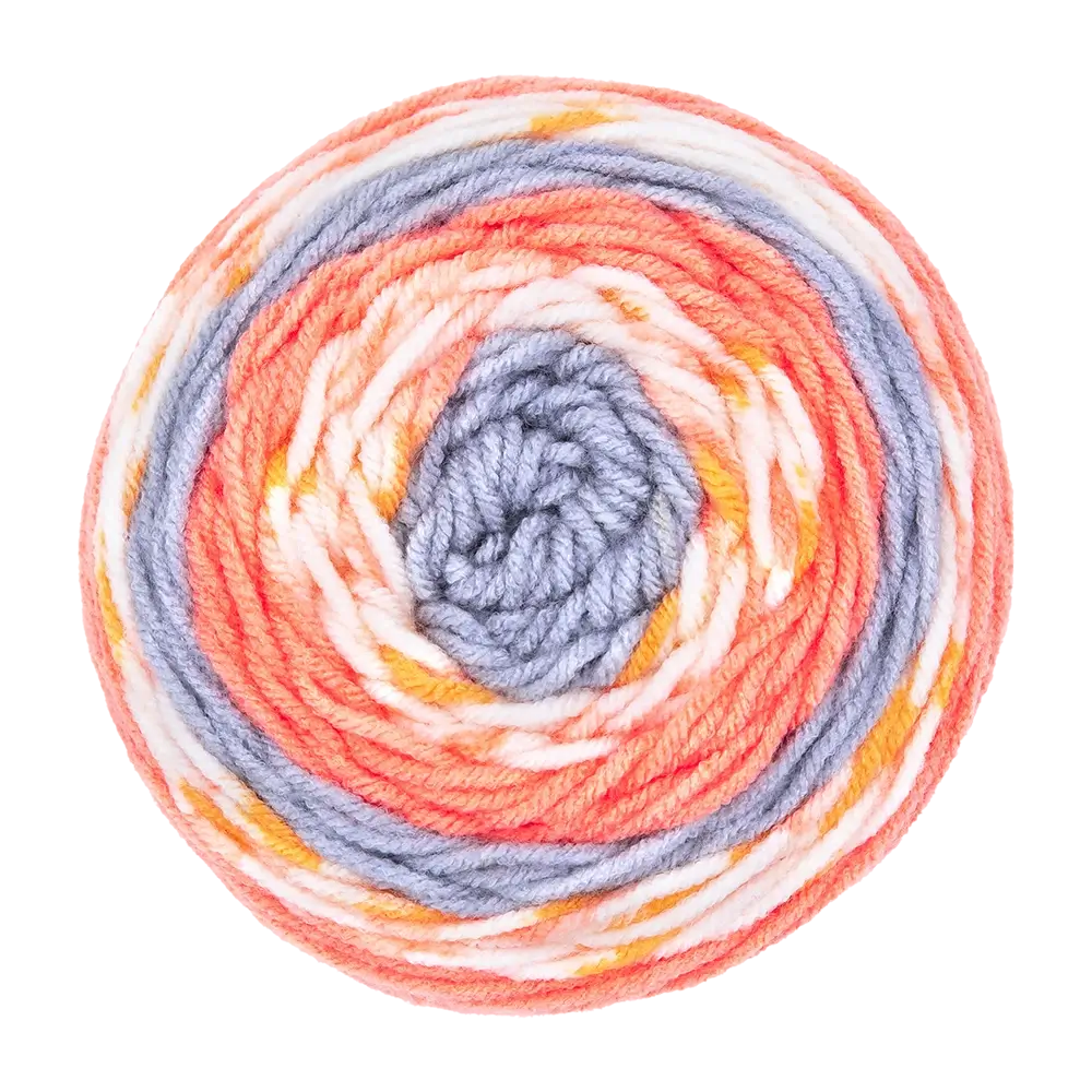 #Farbe_Gründl Lolly Pop | 17 Mandarine-Orange-Zinn-Weiß-Color