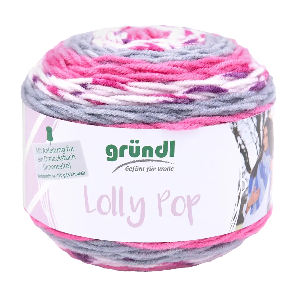 #Farbe_Gründl Lolly Pop | 19 Granat-Fresie-Zinn-Weiß-Color