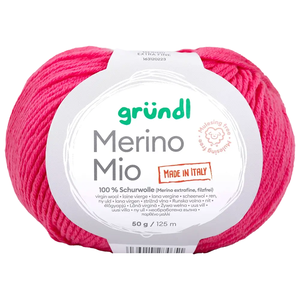 #Farbe_Gründl Merino Mio | 04 Pink