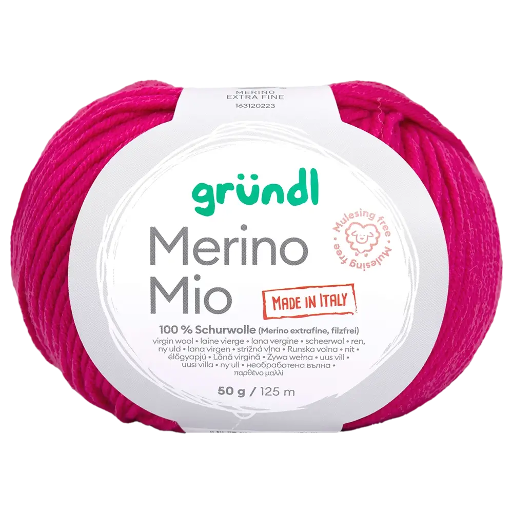 #Farbe_Gründl Merino Mio | 07 Malve