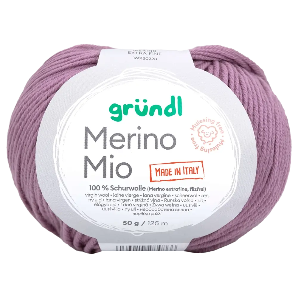 #Farbe_Gründl Merino Mio | 11 Heidekraut