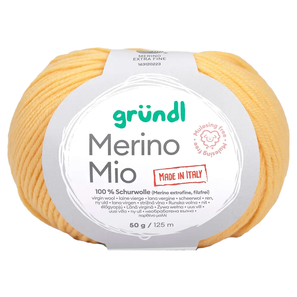 #Farbe_Gründl Merino Mio | 13 Honiggelb