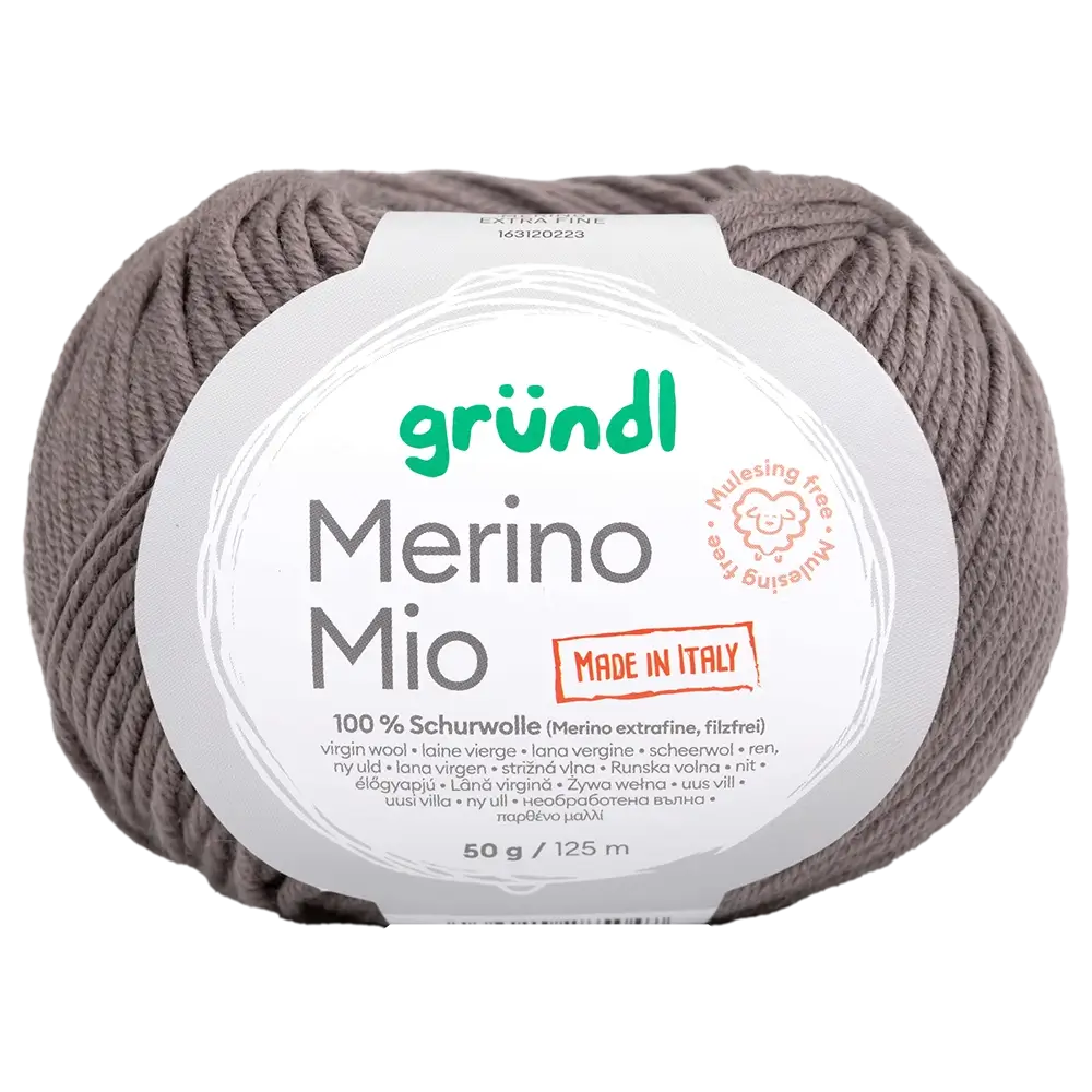 #Farbe_Gründl Merino Mio | 17 Graubeige