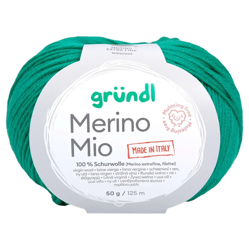 #Farbe_Gründl Merino Mio | 21 Smaragd