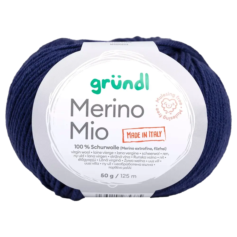 #Farbe_Gründl Merino Mio | 28 Marine