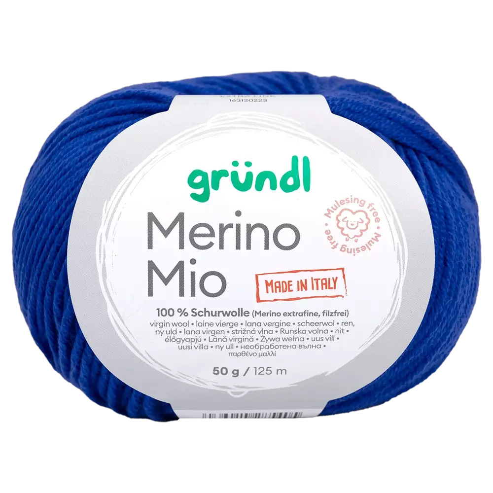 #Farbe_Gründl Merino Mio | 29 Tintenblau