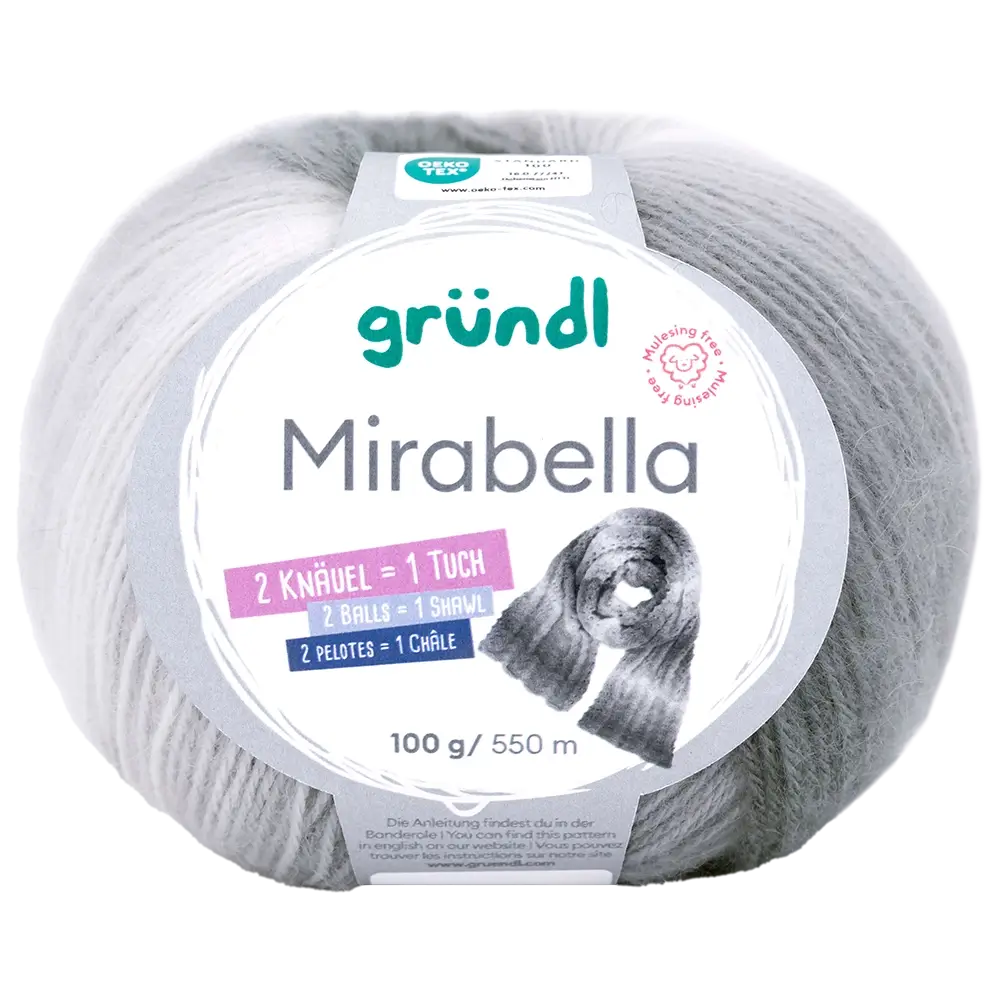 #Farbe_Gründl Mirabella | 01 Kaltweiß-Steingrau-Anthrazit