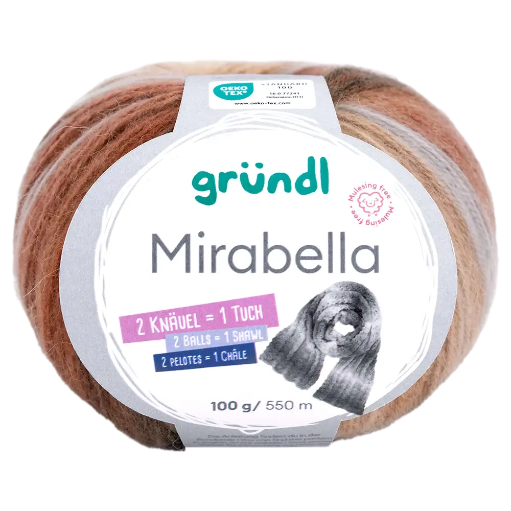 #Farbe_Gründl Mirabella | 12 Beige-Kupfer-Braun-Grau