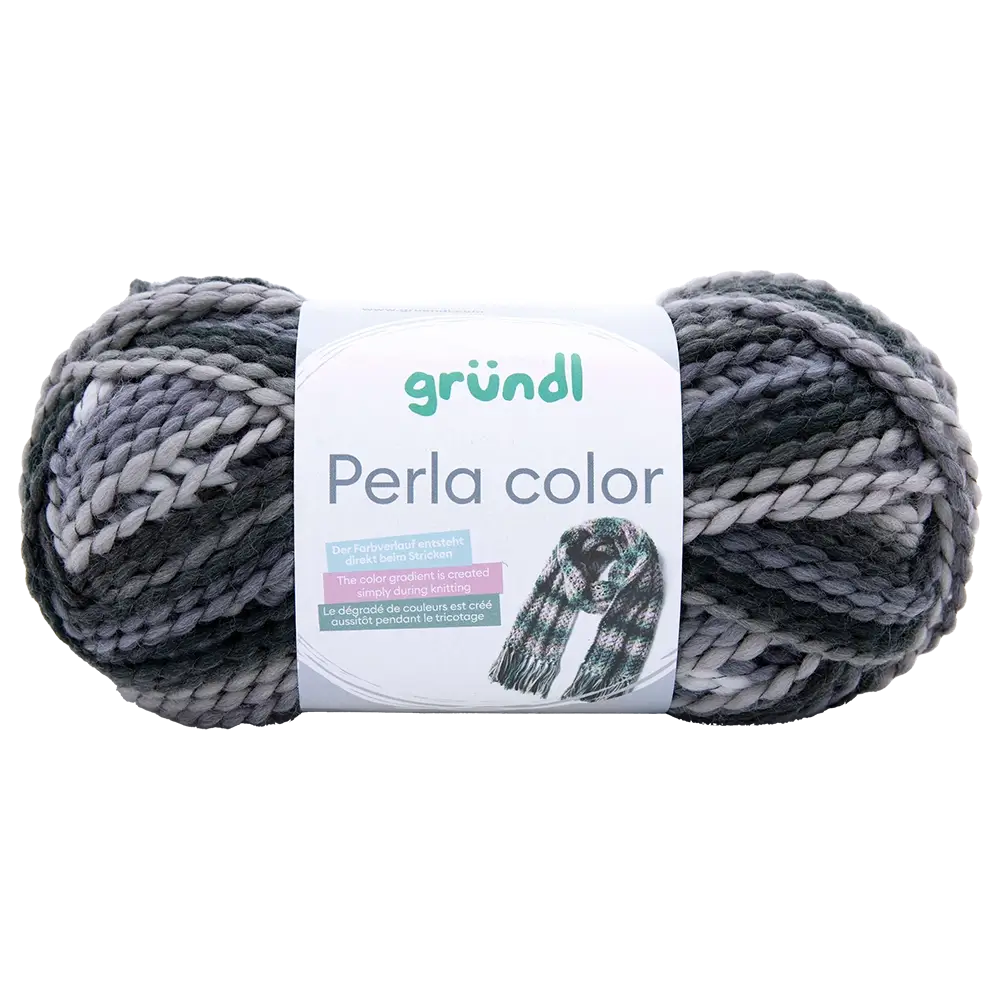 #Farbe_Gründl Perla Color | 22 Schwarz-Grau-Multicolor