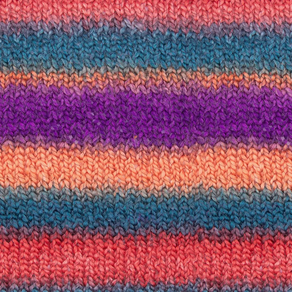 #Farbe_Gründl Perla Color | 33 Orange-Rot-Petrol-Violett