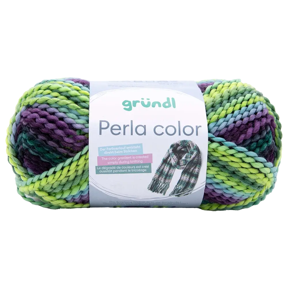 #Farbe_Gründl Perla Color | 34 Maigrün-Blau-Violett-Grün