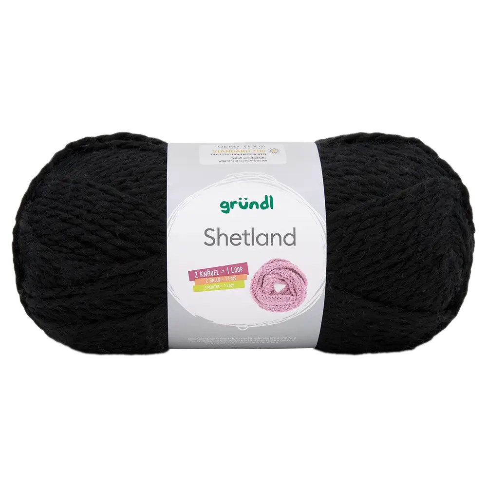 #Farbe_Gründl Shetland | 11 Schwarz