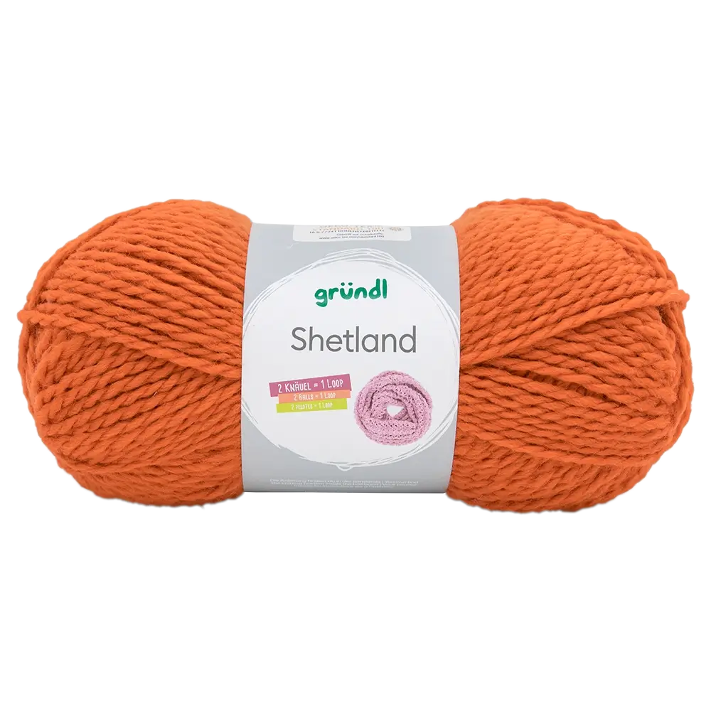 #Farbe_Gründl Shetland | 19 Orange