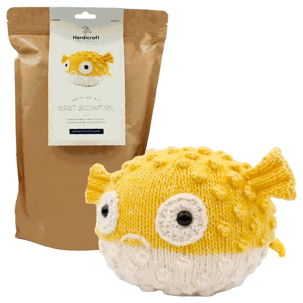 Kugelfisch Bart (Hardicraft Strickset)