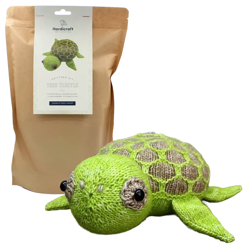 Schildkröte Ties (Hardicraft Strickset)