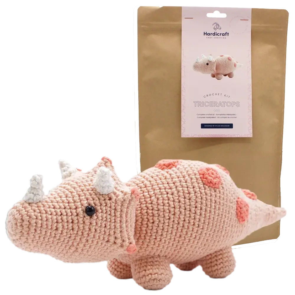 Triceratops (Hardicraft Häkelset)