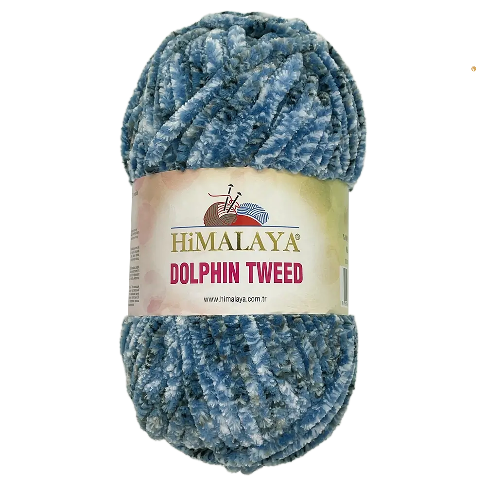 #Farbe_Himalaya Dolphin Tweed | 92012 Blau