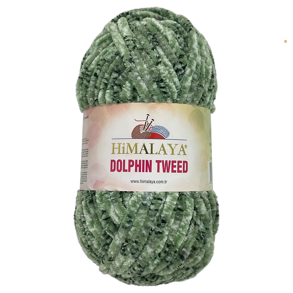 #Farbe_Himalaya Dolphin Tweed | 92013 Grün