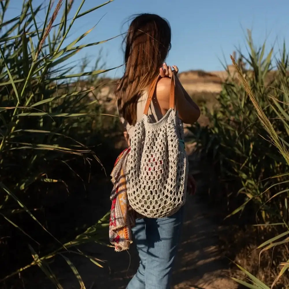 Tragetasche Bologna (Häkelset)