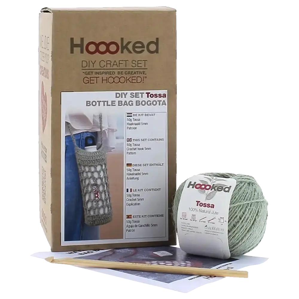 Flaschentasche Bogota (Häkelset)
