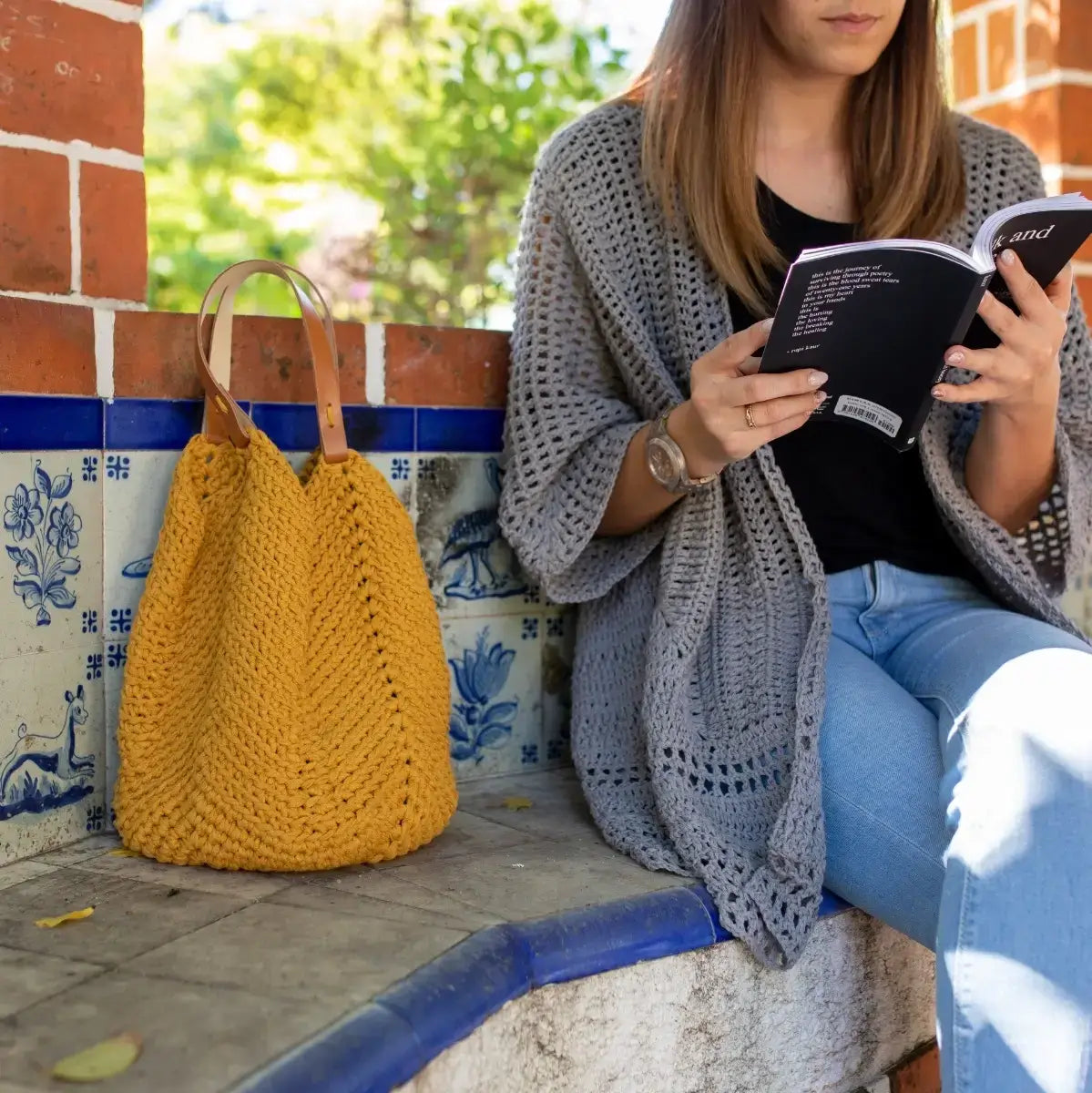 Tragetasche Toscana (Häkelset)