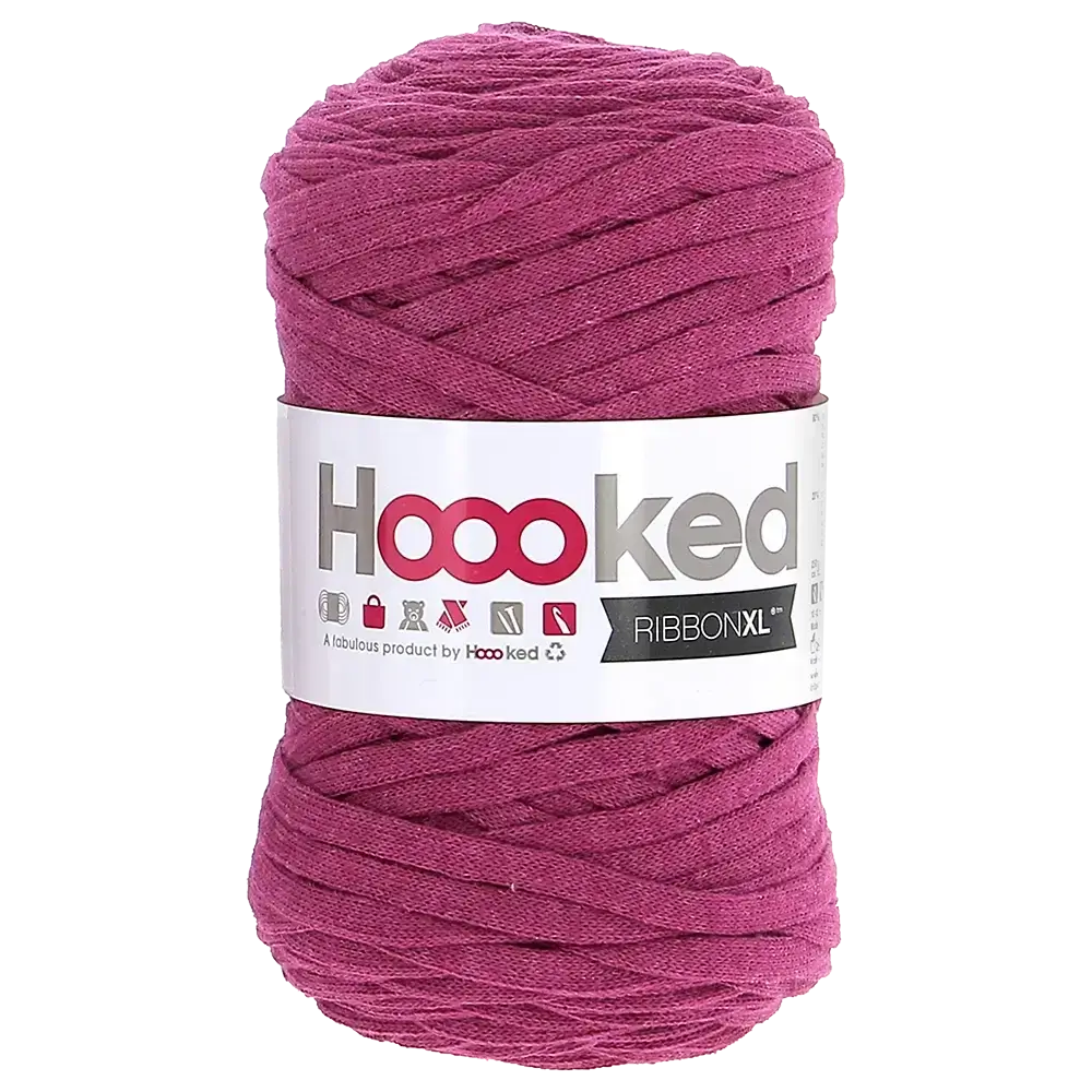 #Farbe_Hoooked Ribbon | RXLSP4 Crazy Plum