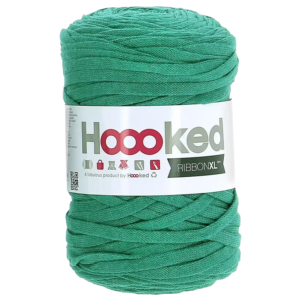 #Farbe_Hoooked Ribbon | RXL52 Lush Green