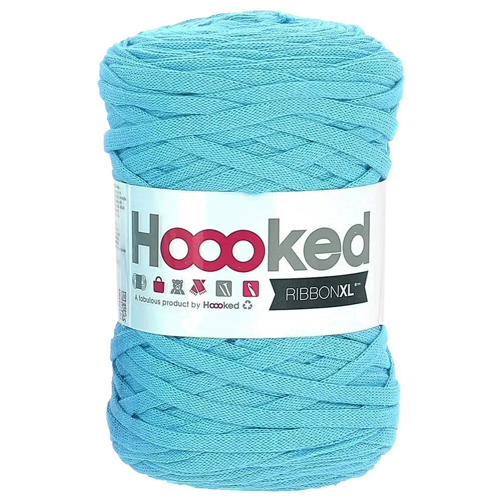 #Farbe_Hoooked Ribbon | RXL37 Sea Blue