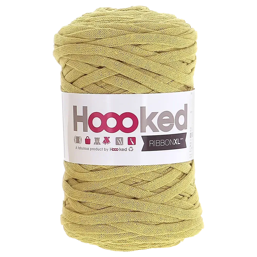 #Farbe_Hoooked Ribbon | RXLSP5 Spicy Ocre