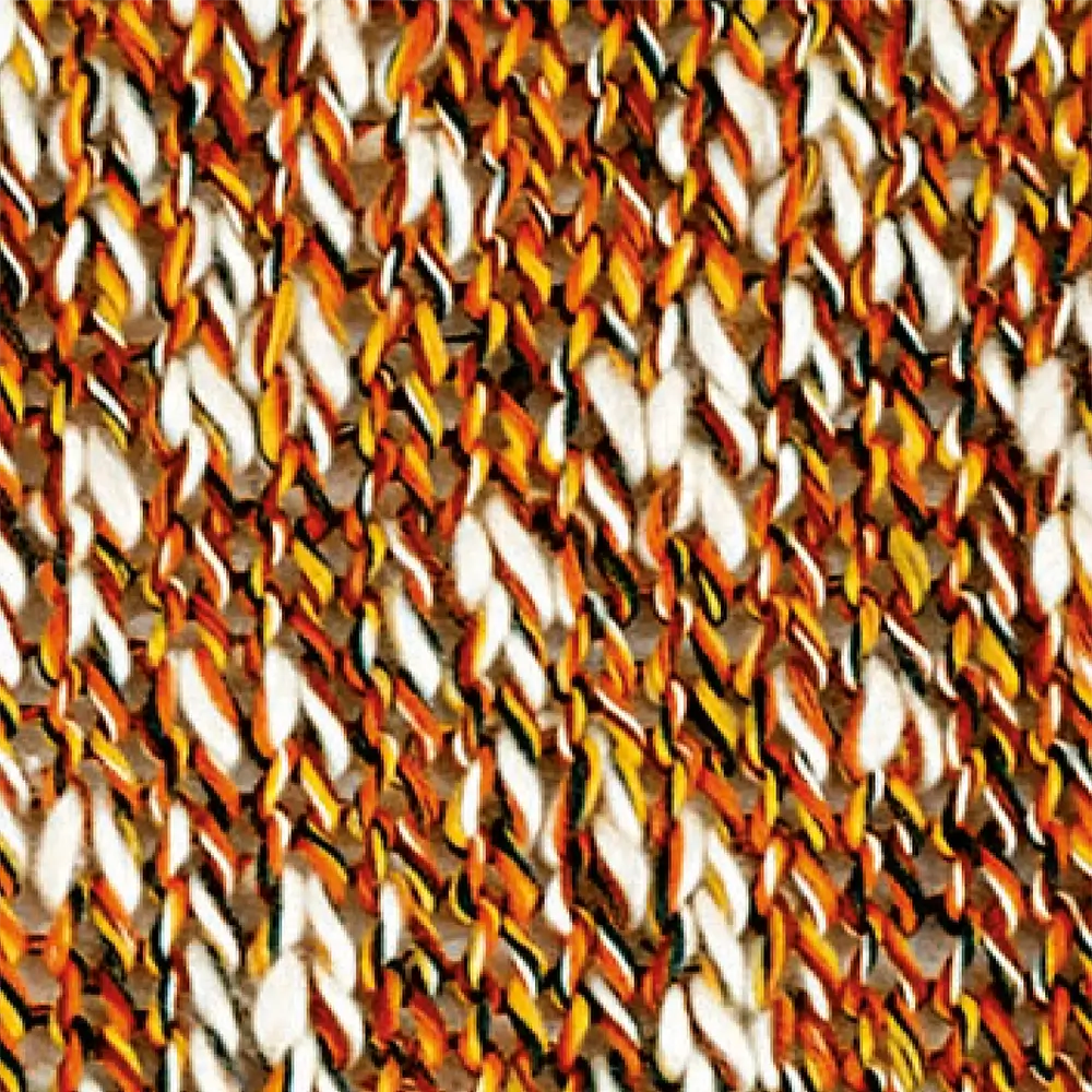 #Farbe_Katia Cool Cotton | 83 Dunkelorange-Grünblau-Tieforange-Gelb